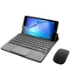 Клавиатура-подставка беспроводная Smart Keyboard + Мышка для Huawei Mediapad T3 7 Ukr+Eng Black - изображение 3