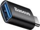 Адаптер Baseus Ingenuity Series Mini OTG Adaptor Type-C to USB-A 3.1 Black ZJJQ000001 - изображение 1