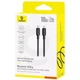 Кабель Baseus Silky Series Type-C to Type-C 100W 2m Black P10377704113-01 - изображение 7