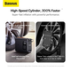 Автокомпресор Baseus Mega EnergyPump Series Dual Cylinder Wireless Inflator, 250W, 6000 mAh Black CRNL060001 - изображение 2