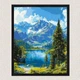 Картина по номерам Пейзаж. Горный покой 40*50 см Оригами LW 30990 - изображение 5