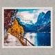 Картина по номерам Пейзаж: Дорога у реки 40*50 см Оригами LW 3039 - изображение 3