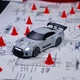 Машинка для дрифта на радиоуправлении 4WD RC Nissan GT-R S815 20см - изображение 3