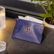 Серветниця з еко шкіри 20х12х12,5 см для серветок на кнопках Синій HP-3-213BL - изображение 6