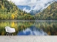 Фотошпалери флізелінові Upstream для декору спальні, вітальні "Тиша гірського озера" 230х153 см (S5NTR-091/3) - изображение 8