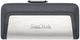 Флеш-накопитель SanDisk USB 3.1 Ultra Dual Type-C 128Gb (150 Mb/s) - изображение 1