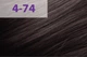 Крем-краска для волос jNOWA Professional Siena Chromatic Save темный палисандр 4/74 90 мл (4820197007172) - изображение 2