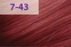 Крем-краска для волос jNOWA Professional Siena Chromatic Save пламенно красный 7/43 90 мл (4820197007370) - изображение 2