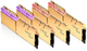 Оперативна пам'ять G.Skill DDR4-4000 131072MB PC4-32000 (Kit of 4x32768) Trident Z Royal Gold (F4-4000C18Q-128GTRG) - зображення 1