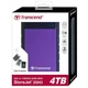 HDD накопичувач Transcend StoreJet 25H3 4TB (TS4TSJ25H3P) USB 3.0 Purple (6369782) - изображение 3