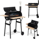 Duży grill ogrodowy ModernHome by Multistore z termometrem i kominem (5905817007066) - obraz 4