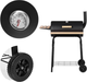 Duży grill ogrodowy ModernHome by Multistore z termometrem i kominem (5905817007066) - obraz 6