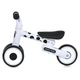 Биговел (велобег) детский трехколесный PROFI KIDS MBB 1013-4D с пено колесами EVA 6" и складной конструкцией, Черно-белый - изображение 4