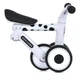 Биговел (велобег) детский трехколесный PROFI KIDS MBB 1013-4D с пено колесами EVA 6" и складной конструкцией, Черно-белый - изображение 8
