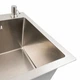 Комплект кухонної мийки Platinum Handmade HSBB 580x430x225 - зображення 4