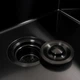 Комплект кухонної мийки Platinum Handmade 45*45 PVD - зображення 6