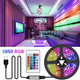 Світлодіодна стрічка RGB 5050 2м Led SMD у силіконі для підсвічування вологозахищена 7572 - зображення 6