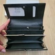 Женский классический кошелек из натуральной кожи Чорний w1-v кнопка 18.5×8.5 - изображение 6