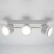 Накладний світильник Ardero ML418-3 білий 220V поворотний (під 3 змінні LED лампи GX53) 345х82x93мм - зображення 7
