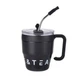 Термочашка Coffee & Tea з трубочкою чорна HP-14-23B - зображення 1