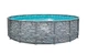 Басейн каркасний 4,88х1.22 м без фільтру, AZURO SWING Stone design 3EXB0602 - изображение 1