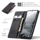 Чехол книжка с магнитом Poco M7 Pro 5G CaseMe Black (43176-2B) - изображение 3