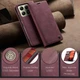 Чехол книжка с магнитом Xiaomi 14T CaseMe Wine (39981-42) - изображение 2