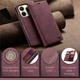 Чехол книжка с магнитом Poco M7 Pro 5G CaseMe Wine (43176-42) - изображение 2