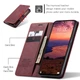Чехол книжка с магнитом Poco M7 Pro 5G CaseMe Wine (43176-42) - изображение 3