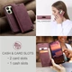 Чехол книжка с магнитом Poco M7 Pro 5G CaseMe Wine (43176-42) - изображение 5