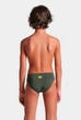 Плавки дитячі Arena POSEIDONIA SWIM BRIEFS 009009-306 140 см Оливковий - зображення 5