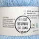 Пряжа флуоресцентна, що світиться у темряві GlowYarn 30 гр, 1,7 мм, блакитний, блакитне свічення - зображення 3