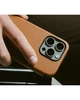 Чехол Nomad Modern Leather Folio English Tan for iPhone 16 Pro Max (NM01673385) - изображение 11