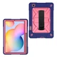 Чехол ARM Cover Samsung Galaxy Tab S6 Lite P610 противоударный с ремнём и подставкой 360° Blue/Pink - изображение 3