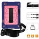 Чехол ARM Cover Samsung Galaxy Tab S6 Lite P610 противоударный с ремнём и подставкой 360° Blue/Pink - изображение 5