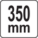 Klucz do rur YATO prosty 350 mm 2" (YT-2490) - obraz 2