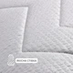 Подушка для сна 70х70 см NORDIC COMFORT+ IDEIA чехол стеганный с молнией антиаллергенная серая - изображение 6