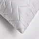 Подушка для сна 70х70 см NORDIC COMFORT+ IDEIA чехол стеганный с молнией антиаллергенная серая - изображение 10