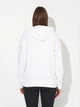 Толстовка на молнии с капюшоном женская Puma Ess Small No. 1 Logo Comfort Full-Zip Hoodie Tr 68241002 S White (4067983471278) - изображение 2