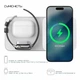 Бездротова зарядна станція Nomad Base One Max Qi2 3-in-1 Charging Hub (3rd Gen) Сріблястий (NM01563385) - зображення 3
