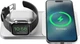 Бездротова зарядна станція Nomad Base One Max Qi2 3-in-1 Charging Hub (3rd Gen) Сріблястий (NM01563385) - зображення 5