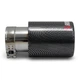 Насадка на глушитель Akrapovic одинарная 63мм-170мм (P) | Карбоновая насадка на выхлопную трубу - изображение 2
