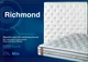 Ортопедический матрас Artisan Richmond 160х200 см, 7-ми зональный независимый пружинный блок с пеной мемори - изображение 13
