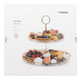 Patera HOMLA Monze dwupoziomowa transparentna 28 x 25 cm (5904183862095) - obraz 5