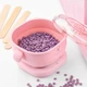 Воск для депиляции в гранулах Konsung Beauty Hot Wax (шоколад) 100 г - изображение 4