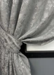 Комплект коротких штор VR-Textil Лен мрамор Pavliani VO № 1714ш Серый 130х170 см 2 шт (35-0340) - изображение 4