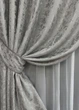 Комплект готовых штор VR-Textil Лен мрамор Pavliani VO № 1714ш серый150х275 см 2 шт (33-0614) - изображение 5