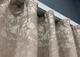 Комплект коротких штор VR-Textil Лен мрамор Pavliani VO № 1717ш серо-бежевый 130х170 см 2 шт (35-0343) - изображение 8