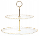Patera HOMLA Lisala dwupoziomowa transparentna 28 x 25 cm (5904183879123) - obraz 1