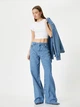 Джинсы Baggy женские Koton 4SAL40181MDLGT 27-32 Синие (8684287908970) - изображение 3